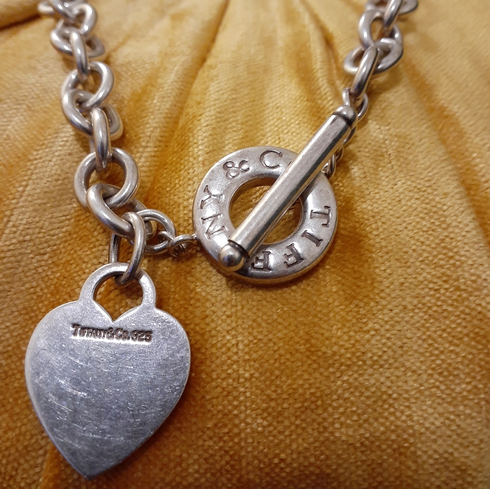 Tiffany & Co. Necklace 925 Sterling Silver Heart